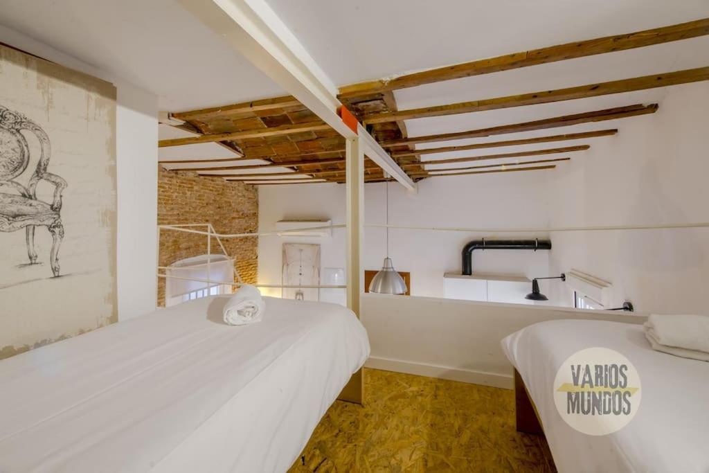 Ferienwohnung Cozy Loft En Chamberi Calle Ponzano Madrid Exterior foto