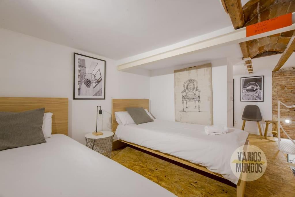 Ferienwohnung Cozy Loft En Chamberi Calle Ponzano Madrid Exterior foto