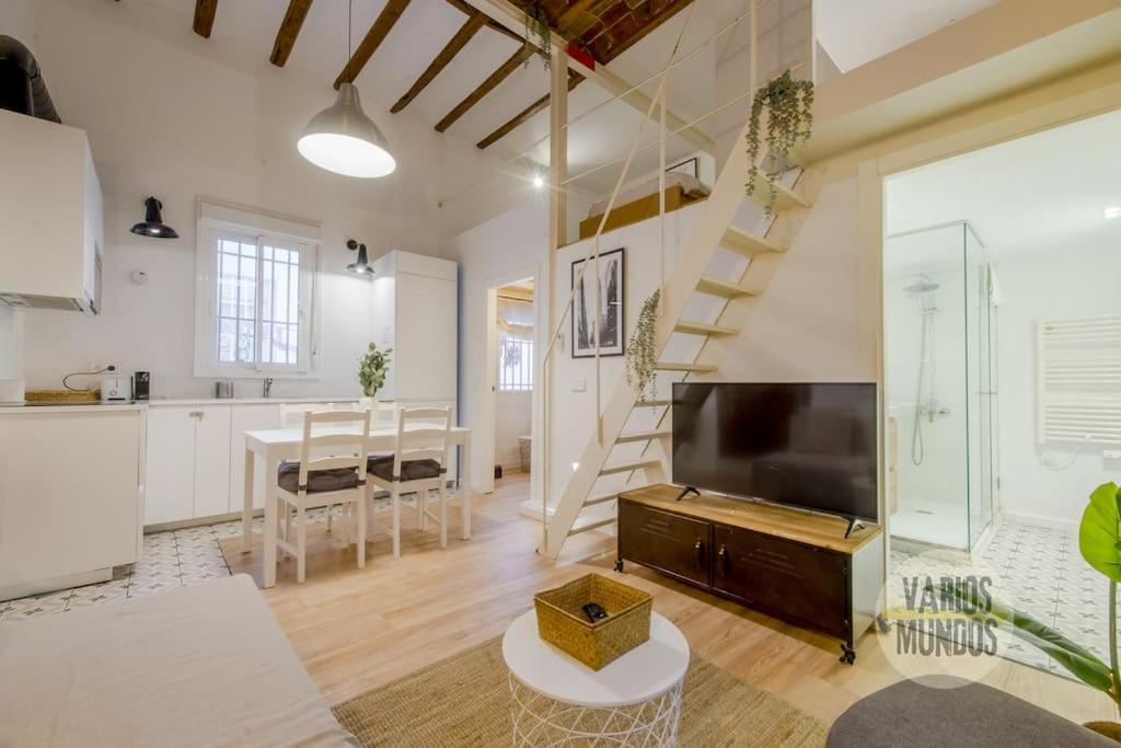 Ferienwohnung Cozy Loft En Chamberi Calle Ponzano Madrid Exterior foto