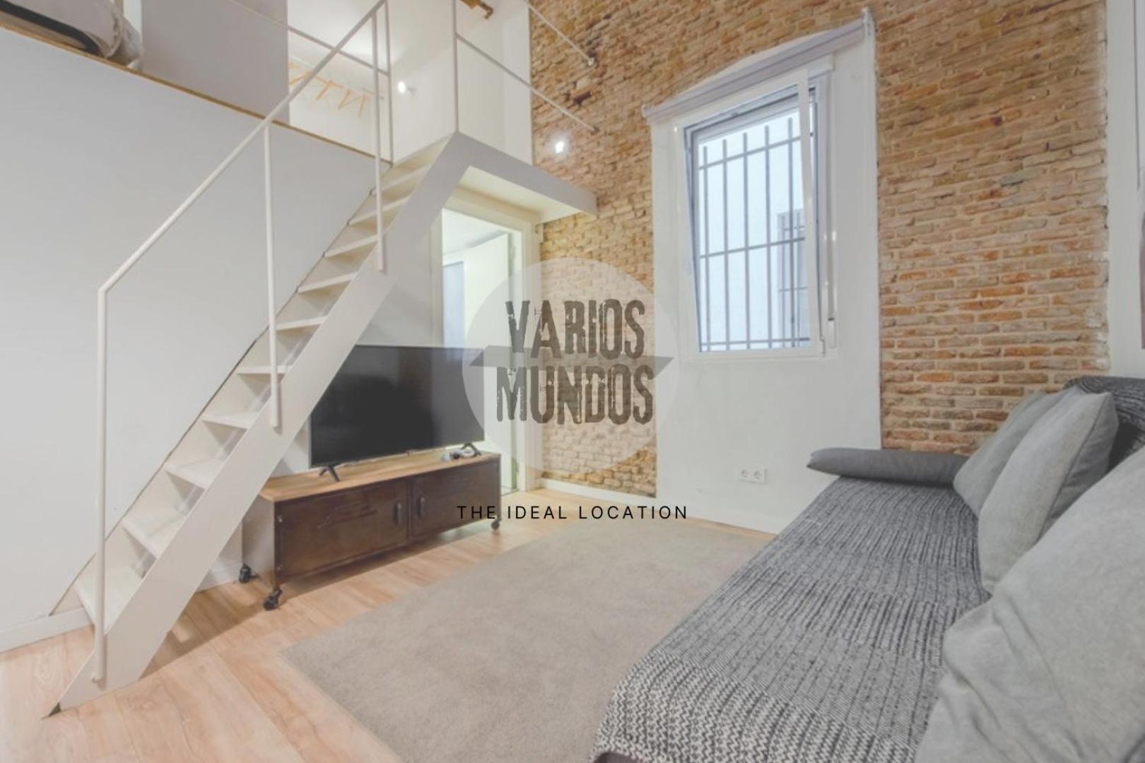 Ferienwohnung Cozy Loft En Chamberi Calle Ponzano Madrid Exterior foto