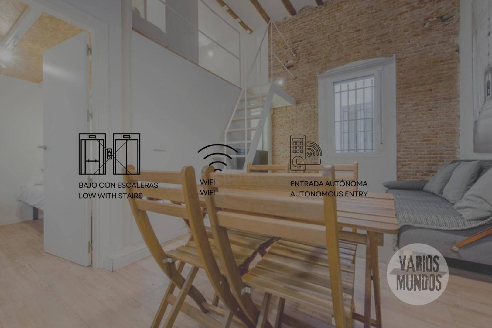 Ferienwohnung Cozy Loft En Chamberi Calle Ponzano Madrid Exterior foto